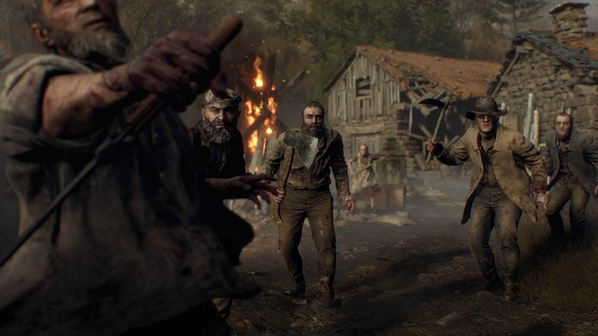SHINJI MIKAMI | The Ganados in Resident Evil 4 Remake